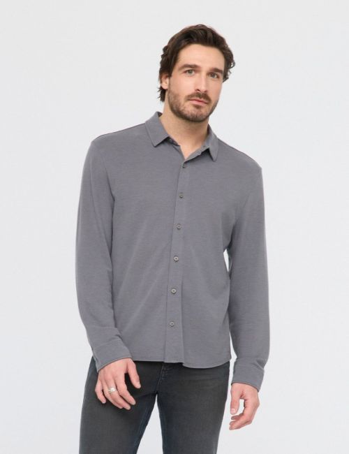 Men's Shirt Charcoal Color