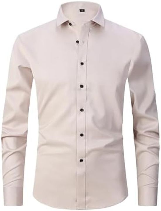 Men's White Wrinkle-Free Shirt