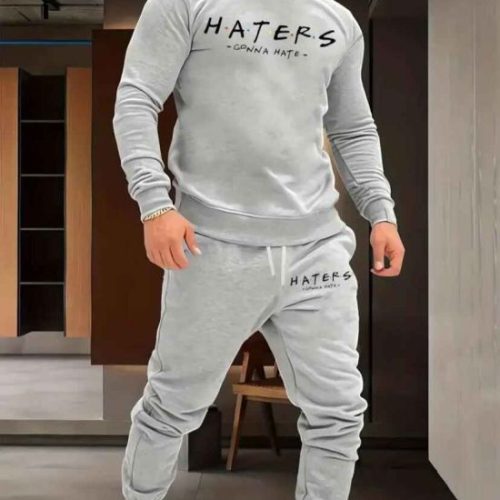 Men's Tracksuit Grey Color