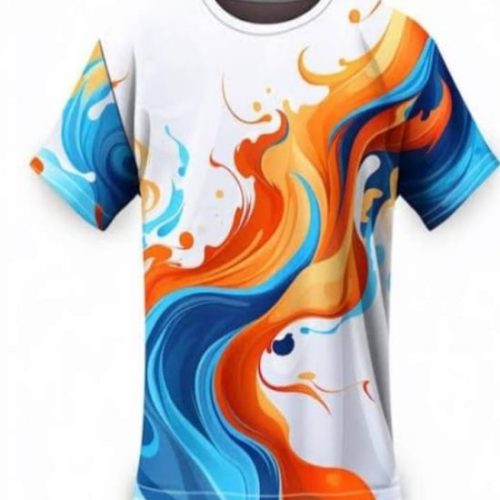 Sublimation Printing T-Shirt Set 4